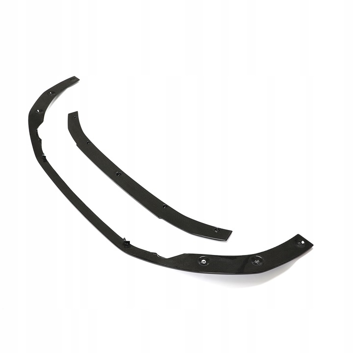 фото №8, Audi rs4 s4 спойлер накладка бампер перед планка карбон качество