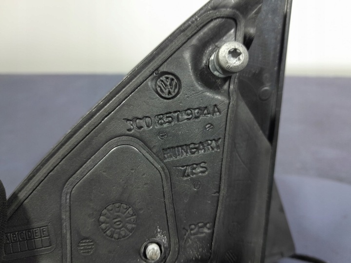 фото №7, Vw passat b7 дзеркало праві 7 pin eu 3c0857934a lc9x