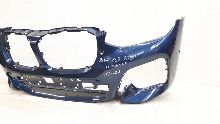 фото №7, Bmw x3 2017-2021 g01 м-пакет бампер перед