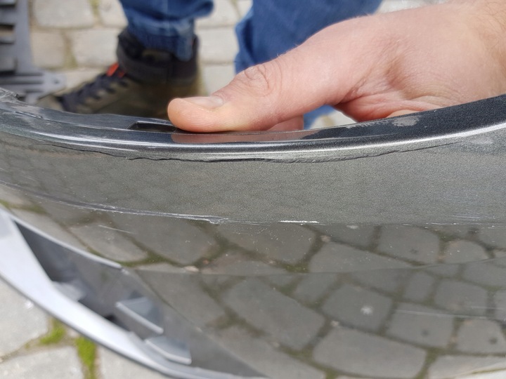 фото №16, Hyundai elantra vii 7 20- бампер переднє перед колір asg 86511-aa010 fv