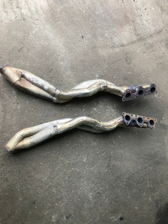 фото №9, Audi s6 c6 5.2 v10 tłumnik коллектор выпускной