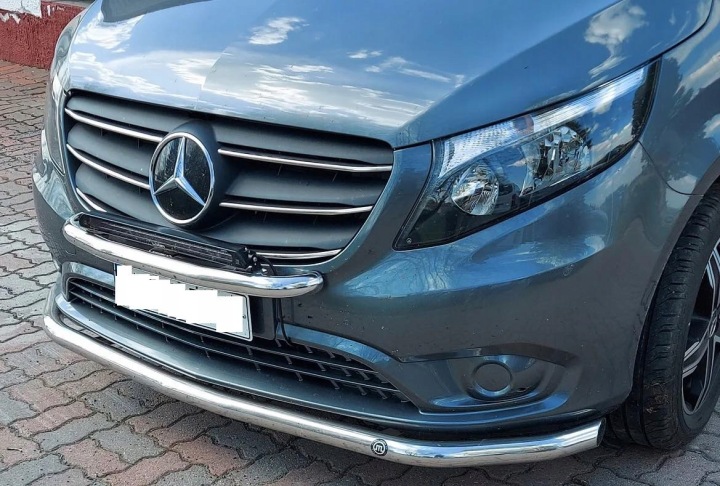 фото №9, Mercedes v-klasa w447 vito переробка led pod h7 оригінальні eu комплект