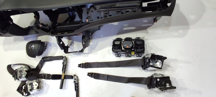 фото №6, Opel astra k 5 v hdp панель консоль подушка безопасности подушки ремни оригинал демонтаж