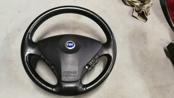 фото №1, Руль кожа мультифункция fiat stilo 01-07