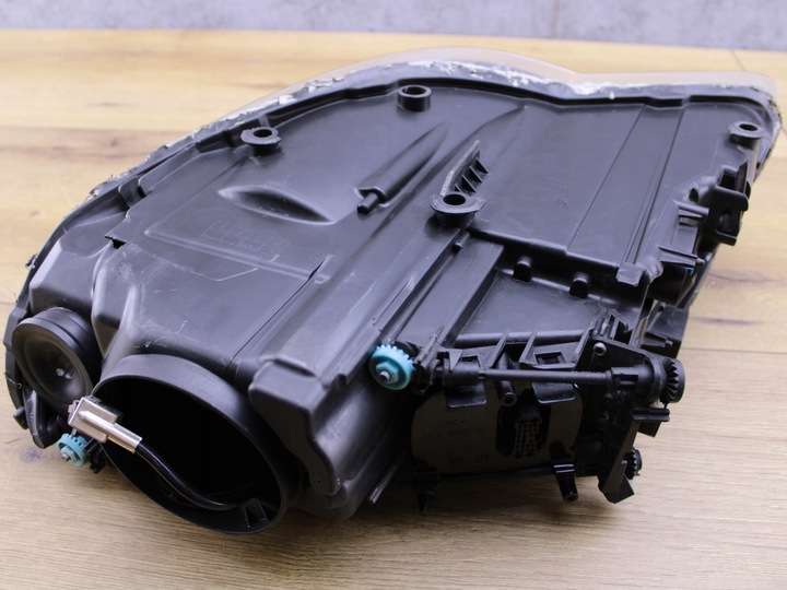 фото №14, Vw touareg 7l рестайлінг лампа перед передня права ксенон r-line чорна 7l6941032