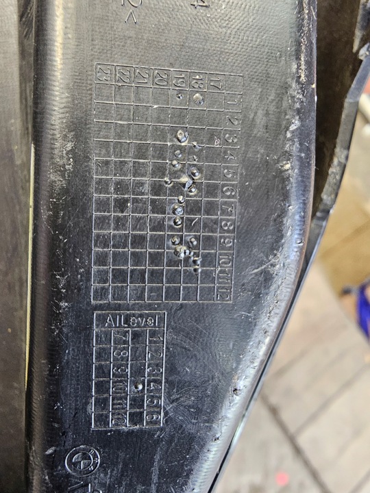 фото №9, Решітка бокова бампера перед bmw