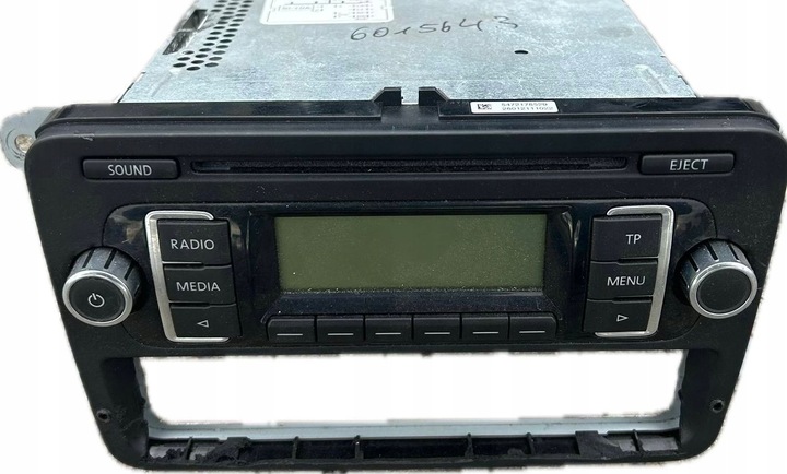 фото №1, Vw t5 рестайлінг 2.0 bitdi радіо cd 7e0035156a