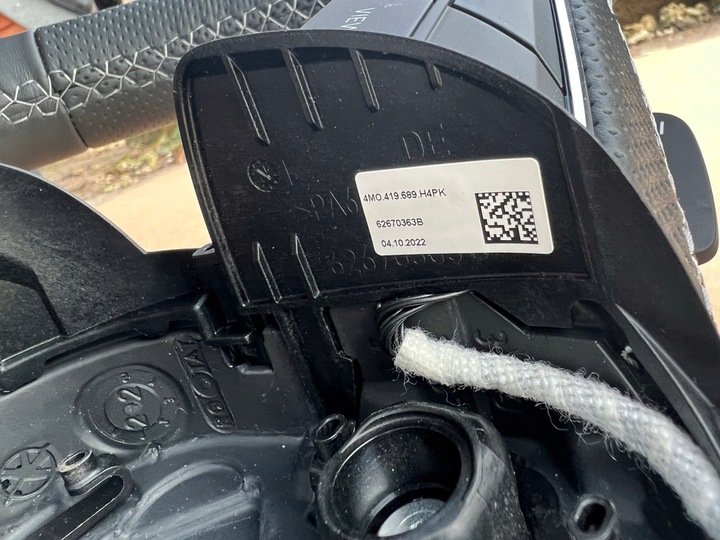 фото №7, Audi q7 4m s s-line кермо зрізана подушка безпеки нова