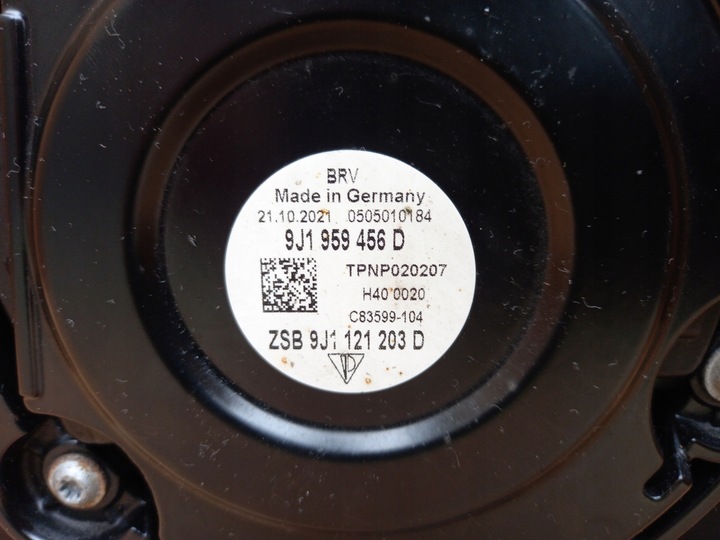 фото №9, Вентилятор лівий porsche taycan audi e-tron gt 9j1959456d 9j1121203d