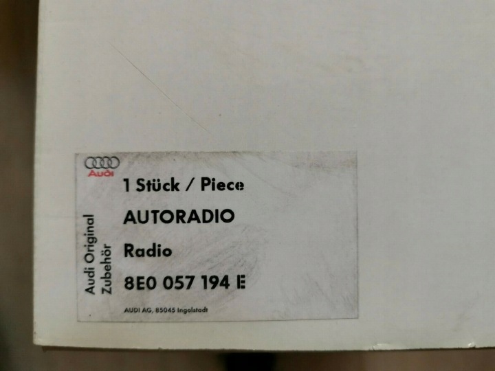 фото №6, Магнитола cd audi symphony 8e0035195ae a4 b7