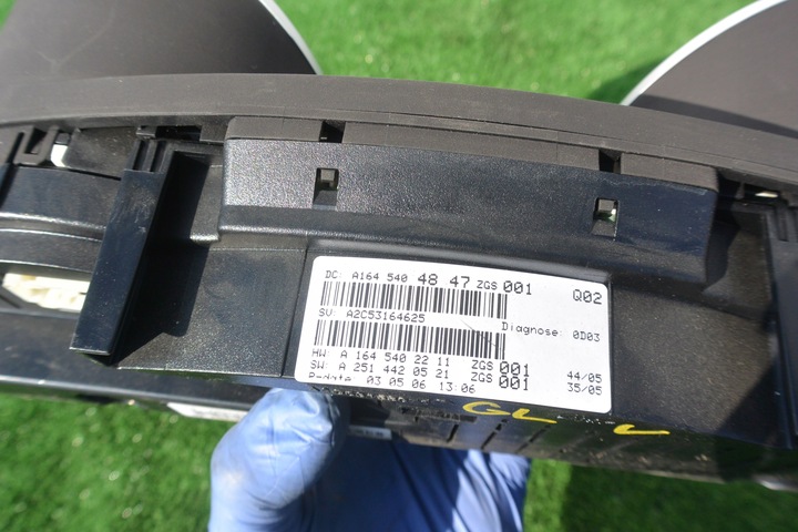 фото №11, Спидометр приборы бензин mercedes gl x164 ml w164 uk