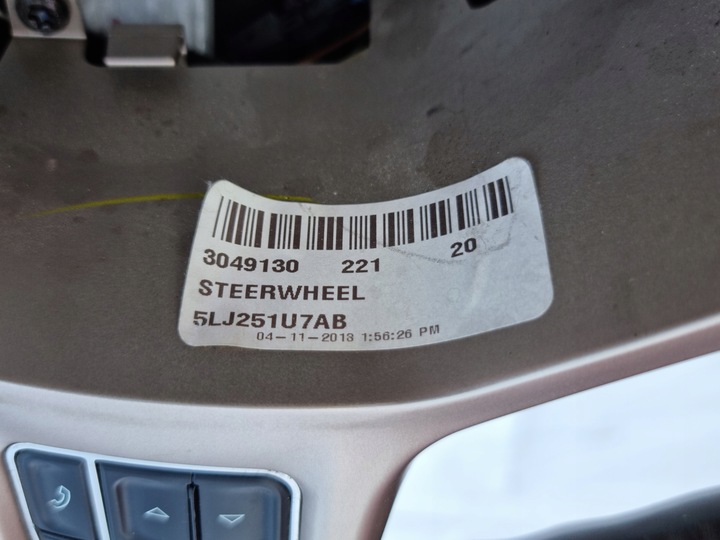 фото №15, Dodge ram 1500 longhorn laramie 5.7 hemi руль комплектная 2013-