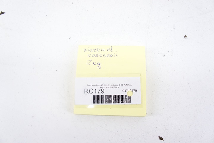 фото №8, Rc179 ford mondeo mk5 жгут dg9t-14a547-ec eg9t-14a005-hfg ds7t-18812-fb