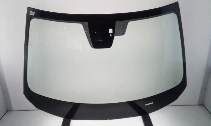 фото №1, Стекло лобовое передняя mazda cx-5 2017- датчик камера прокладка zieleń новая