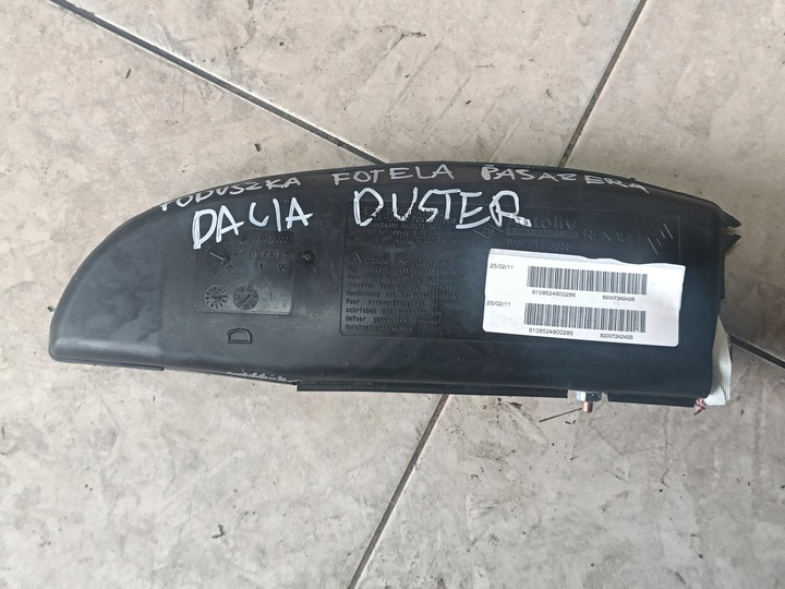 фото №1, Dacia duster i подушка подушка безопасности сиденья пассажира 8200724242