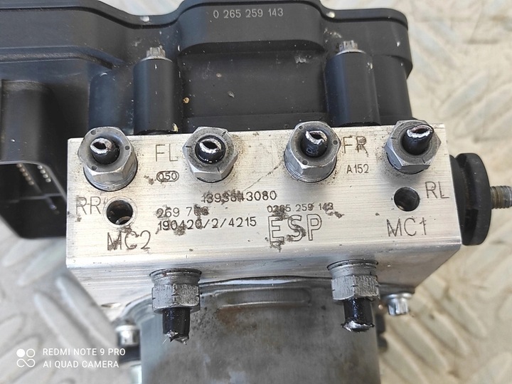 фото №11, Насос тормозная abs citroen jumper peugeot boxer fiat ducato рестайлинг 2019