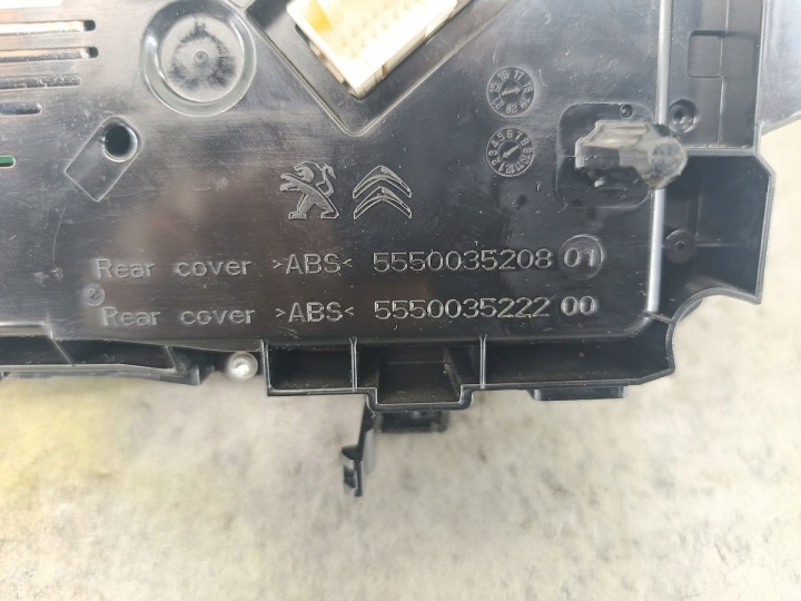 фото №6, Спідометр  peugeot 5008 ii 5550035208 5550035222 1.6 bluehdi 120km
