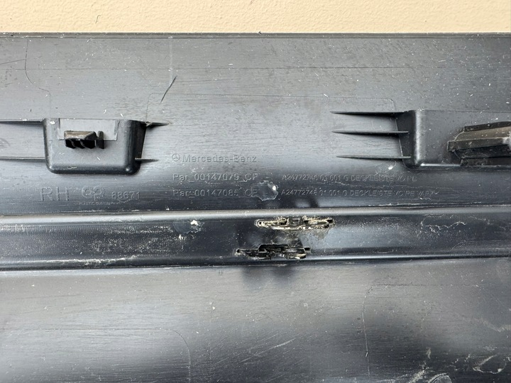 фото №12, Mercedes glb x247 w247 19-23r планка двері правий перед права передня