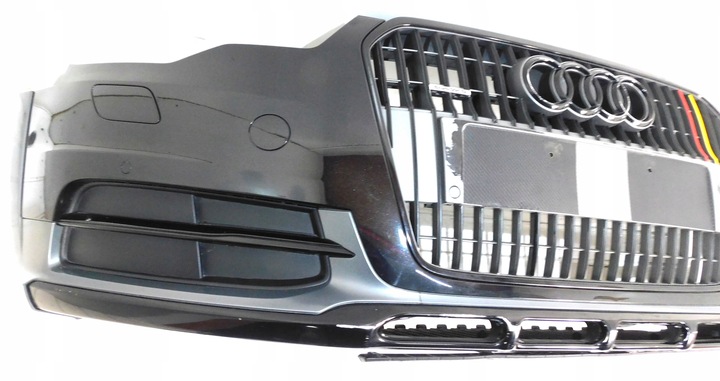 фото №7, Audi a6 c7 4g allroad комплектний перед бампер лампи капот pas lz9y повний led