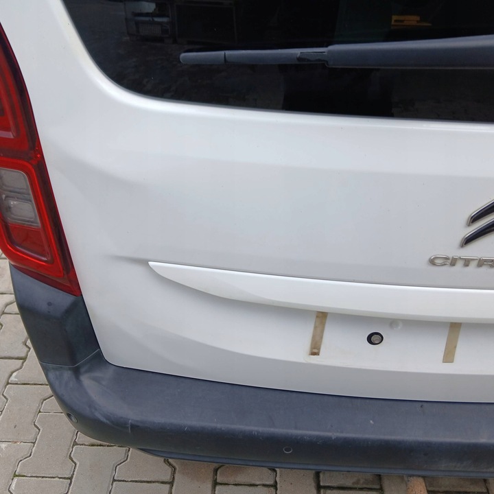 фото №7, Citroen berlingo iv partner kalapa задняя багажника зад kol ewp 2019r