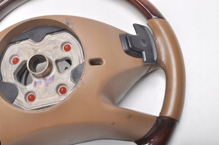 фото №15, Mercedes w221 рестайлінг кермо шкіряний дерев'яна a2214603803