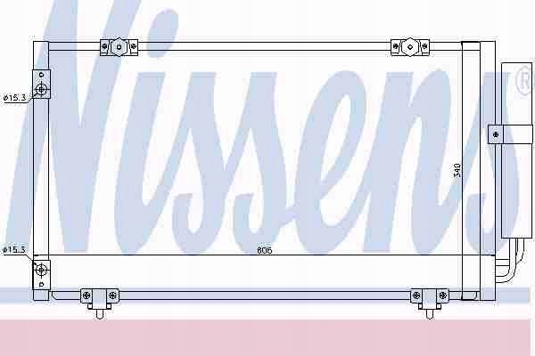 фото №1, Радіаторів кондиціонера з осушувач toyota