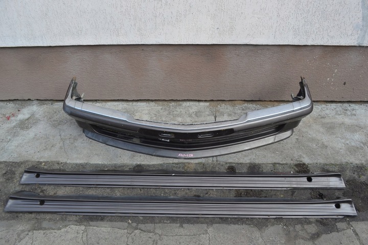 фото №14, Mercedes w126 se накладка бампера kamei + пороги