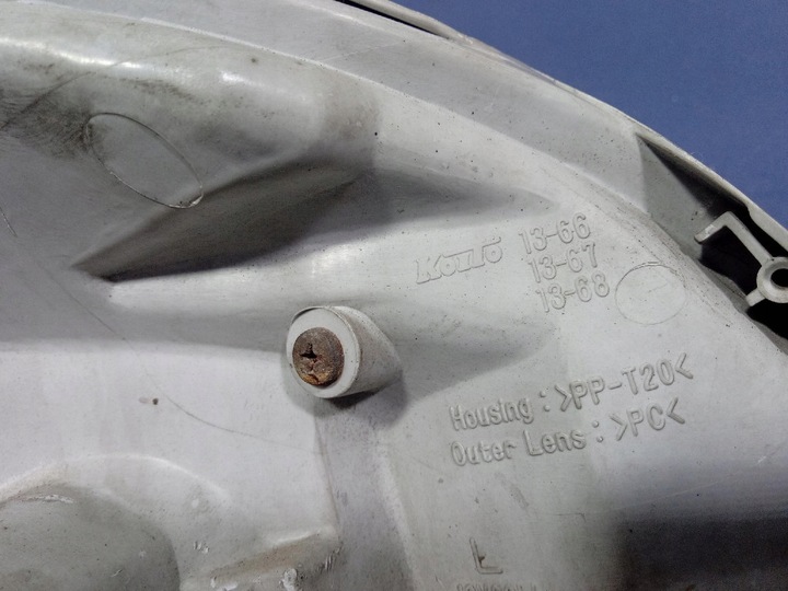 фото №6, Toyota corolla verso i фара лівий перед лампа передня eu 13-66