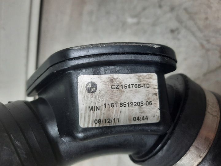 фото №6, Труба turbo mini cooper r56 r57 r58 1.6 d 8512205