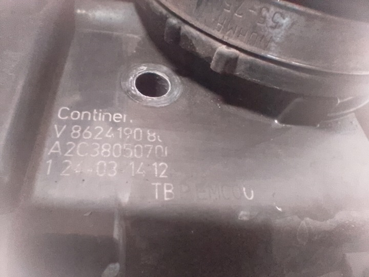 фото №6, Дроссельная заслонка v862419080 citroen c4 ii 1.6 vti