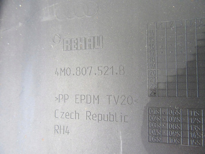 фото №9, Audi q7 4m0 s line спойлер диффузор зад