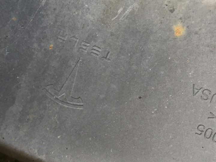 фото №10, Tesla модель s дифузор бампера зад плита