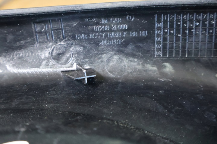 фото №4, Hyundai tucson i 04-10 заглушка захист рейлінг права зад задня