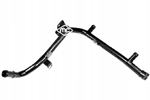 фото №2, Труба радіатор vag 1.9tdi metalcaucho