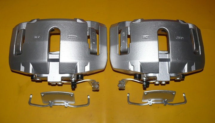 фото №9, Затискачі гальмівні jarzma лівий правий перед audi a8 d2 360/34mm 99-02r. swap