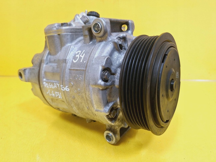 фото №5, Компрессор компрессор кондиционера 1k0820859c vw passat b6 1.6 fsi nr34