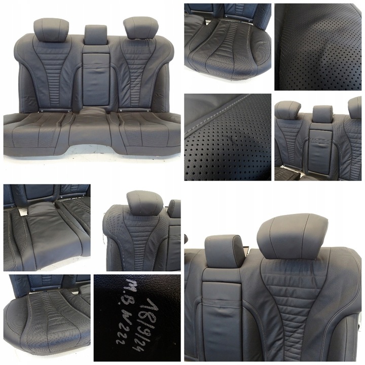 фото №16, Сиденья перед зад комплект правые левый модули mercedes s w222 13-