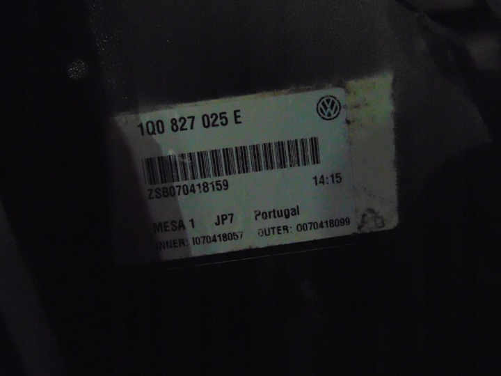 фото №13, Vw eos 1f 06- крышка багажника зад задняя свет сплав лампы задние lc9x