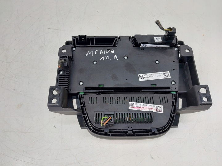 фото №10, Радіо дисплей панель cd 400 20983513 13277072 13346043 opel meriva b