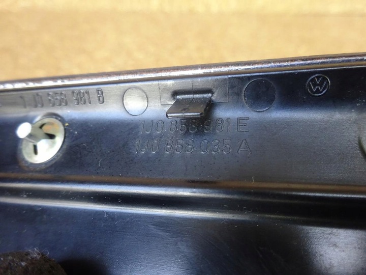 фото №10, Vw golf iv bora защита накладка заглушка консоли имитация дерево 1j0858981b