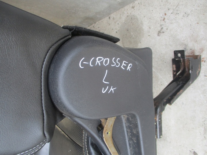 фото №5, Сидіння лівий перед citroen c-crosser uk шкіра шкіряний