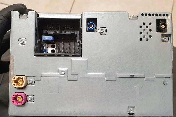 фото №11, Радио считыватель навигации cic cd bmw 1 e87 оригинальный номер sirius