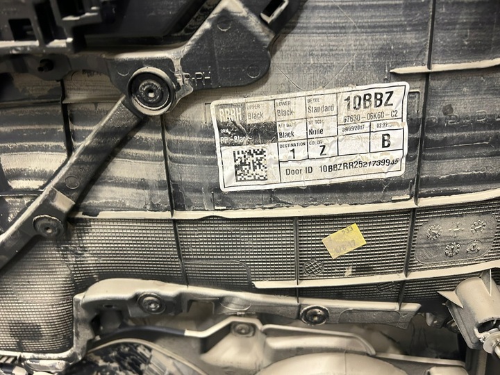 фото №8, Toyota camry usa viii xv70 2018 боковина оббивка двері лівий зад задній