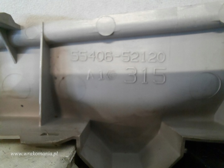 фото №6, Toyota yaris ii 2 05-09 панель керування повітропровід клімат 5540652120