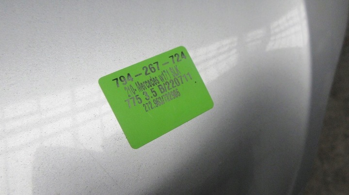 фото №6, Mercedes w171 r171 slk 775 срібна кришка зад