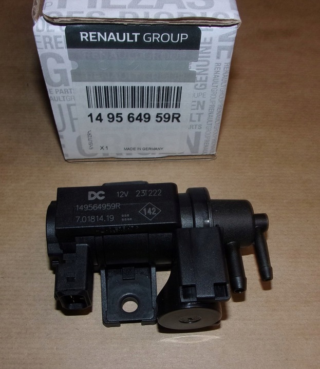 фото №4, Електроклапан turbo r captur, clio iv