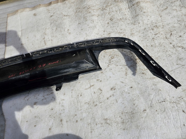 фото №11, Volkswagen passat b7 універсал накладка спойлер бампера заднього зад 3af807521a