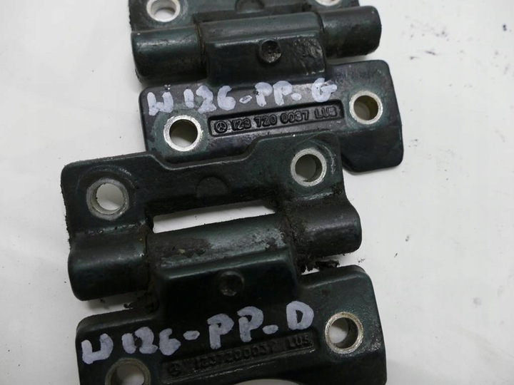 фото №7, Mercedes s w126 петли дверь правые перед комплект