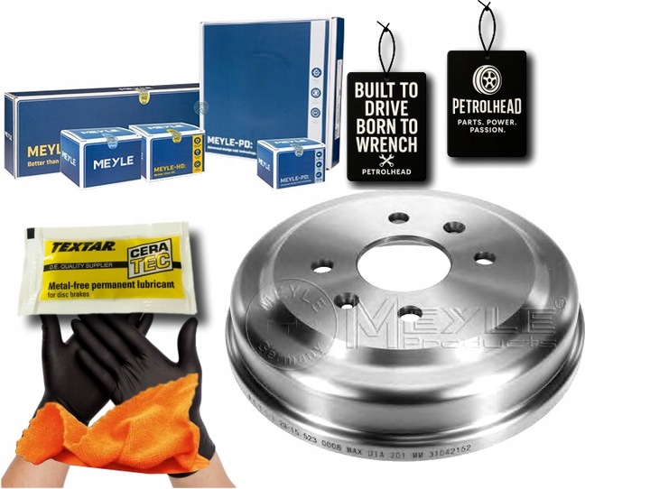 фото №1, Барабаны тормозные chevrolet зад aveo kalos spark bez #petrolhead pro+ kit10