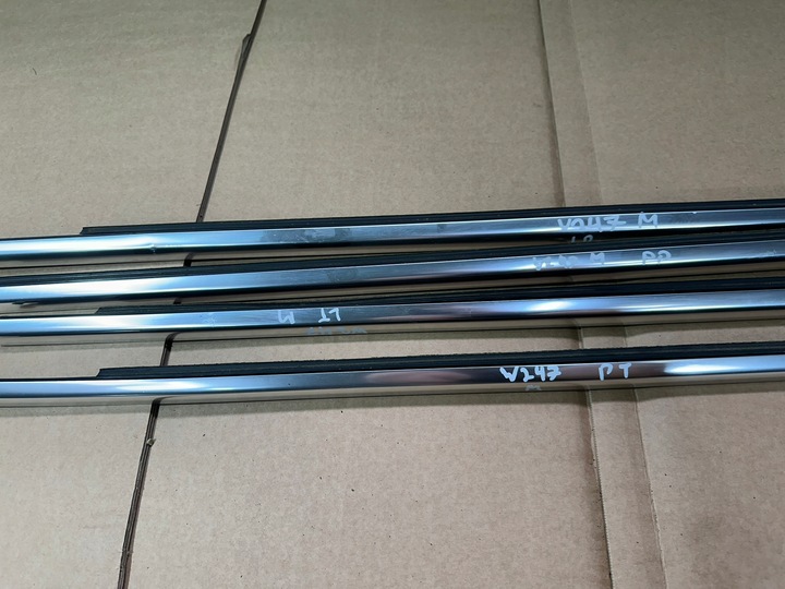 фото №6, Планки двері, планка дверна, хром двері mercedes b клас w247 m